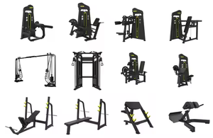 Gimnasio comercial Lat Pull Vertical Row Machine Pin & Plate Loaded Seated Row Equipment para ejercicio de pecho y espalda - Product Image 3