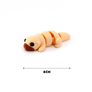 Figurines articulées imprimées en 3D de la série Animaux Mignons, en plastique, représentant <span class=keywords><strong>des</strong></span> animaux marins, pour micro-paysages DIY, décoration d'intérieur populaire pour Frozen - Product Image 6