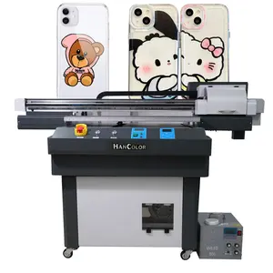 inexpensive unique UV LED lamp drying UV Flatbed 9060 UV Printer for Wood Metal Plastic ceramics Metallic table tennis ball