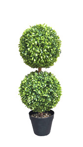 Trong nhà nhà trang trí nhân tạo topiary nhựa gỗ Hoàng Dương cỏ bóng tổng hợp bao gồm cả cây cây bụi Vòng hoa cho sân sau trang trí nội thất - Product Image 3