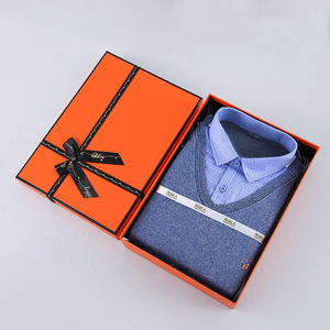 Caja de Lujo Personalizada para Empaque de Ropa Bolso de Mano y Regalo de Cumpleaños Cartón Rígido Esponja Materiales Reciclados Admite Personalización - Product Image 1