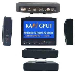 Combo de monitor de pantalla HD de 7 pulgadas para TV, buscador de satélite, compatible con T2/S2/<span class=keywords><strong>C</strong></span> y HD y CCTV, buscador de estrellas de TV de onda de tierra europea - Product Image 4