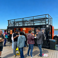 Solución Completa de Contenedor para Cafetería, Bar, Restaurante, Cocina Ambulante, Remolque, Carrito o Unidad