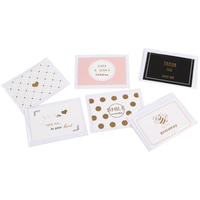 Carte de vœux avec impression commerciale personnalisée, cadeau de remerciement, pièces