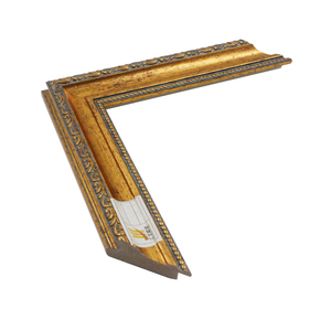Modanatura decorativa per cornici PS in oro e argento in stile Vintage di vendita calda