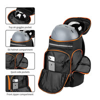 Sac à dos de voyage et de ski Waterpride Custom, nouveau style tendance, en nylon, 30-40L, avec couleur personnalisée
