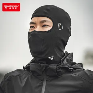 Motowolf Radfahren Voll maske Helm Sturmhaube für Motorrad Winter Kopf bedeckung für Motocross-Fahrer