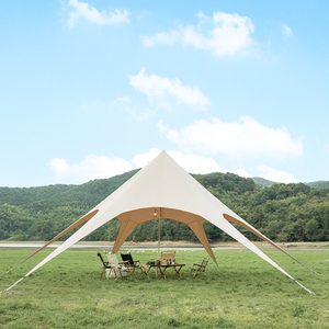 Tente arche personnalisée aux couleurs sur mesure, magnifique tente étoile personnalisée pour événements avec un ou deux sommets, tente araignée - Product Image 1