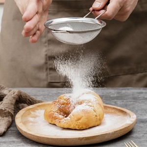 Bền công cụ nhà bếp chất lượng cao thép không gỉ Lọc colander lưới tốt thiết lập - Product Image 6