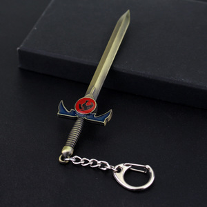 Portachiavi con Spada dei <span class=keywords><strong>Thundercats</strong></span> in Stile Cartone Animato, Modello di Arma per Uomo e Donna, Gioiello in Vendita - Product Image 1