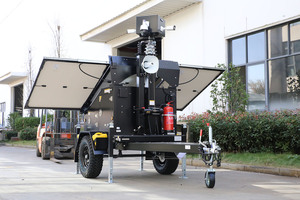 รถพ่วงพลังงานแสงอาทิตย์พร้อมกล้องและลำโพง - Product Image 6