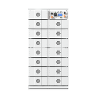 Système de stockage d'énergie solaire monté sur rack 150 kWh 200 kWh LiFePO4 pour grande installation solaire domestique de secours
