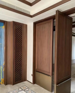 Puertas Corredizas con Marco Elevador, Diseño de <span class=keywords><strong>Puerta</strong></span> Principal, Puertas de Madera, Diseño Simple, Interior Moderno, Madera Insonorizada, Dormitorio, Hotel - Product Image 3