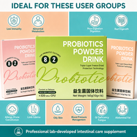 Mélange de Boissons Probiotiques OEM ODM Marque Privée Vente en Gros Cultures Vivantes Flore Intestinale Soutien Immunitaire pour le Bien-être Digestif