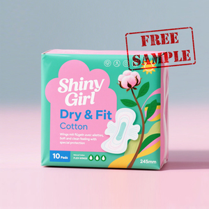 Serviettes hygiéniques jetables en coton respirantes avec ailettes pour femmes – Meilleures ventes - Product Image 1