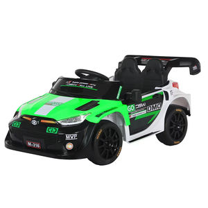 Coche eléctrico para niños de 6V con 2,4G y control remoto móvil, faros LED, puertas dobles, música/USB/MP3, arranque lento/parada - Product Image 2