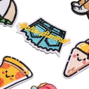 Patch brodé personnalisé motif fleur de dessin animé, petit patch thermocollant pour vêtements et casquettes - Product Image 3