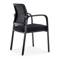 Chaise de formation empilable avec assise rabattable, solution de bureau agile, maille respirante pour les longues sessions de séminaire