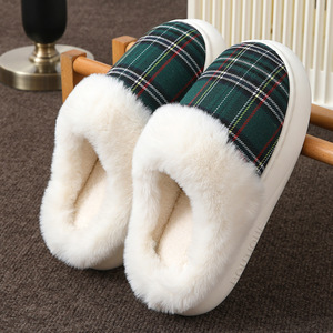 New Stock Arrival Home Slippers Plush Slippers Warm and Plush Thick Bottom Cotton Slippers With Big Promotion - Product Image 3