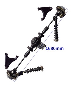 Véhicule tout-terrain, suspension indépendante de l'essieu avant, direction à entraînement avant électrique, essieu avant - Product Image 5