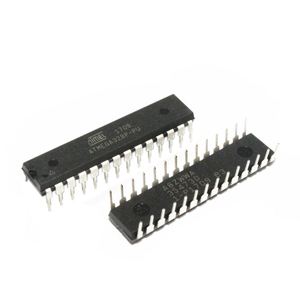 Microcontrolador Nelcom Atmega328P-PU de 8 Bits, Conexión Directa DIP28, Conector Recto - Product Image 1