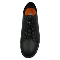 Bottes de travail en cuir pour hommes, sur mesure, à bout en acier et coupe basse, pour l'industrie
