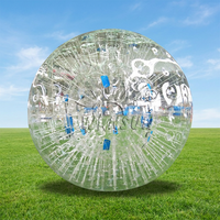 WINSUN Ballon Gonflable Zorb de Football Humain en PVC Premium, Ignifuge, Étanche, Sans Plomb, Certifié CE, Taille Personnalisée, Facile à Utiliser