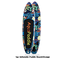 Planche de paddle gonflable RS - Planche de SUP écologique et portable à 3 ailerons pour le surf et la pêche en eaux océaniques