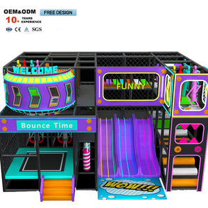 Gran Parque Infantil Interior para Niños Pequeños, Columpio, Área de Juegos Suave para Niños, Centro de Juegos Infantiles, Equipo de Juego Interior para Niños Todo en Uno - Product Image 1