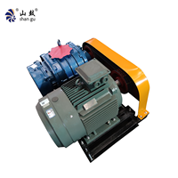 Souffleur à air électrique haute capacité Roots Blower Vacuum Pump RSR-150 à double réservoir d'huile pour gonflables