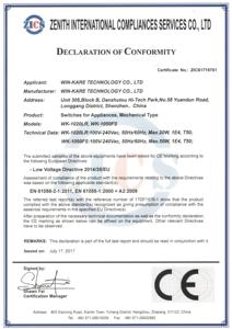 วิน-แคร์ แม็กซ์ 20 วัตต์ ได้รับการรับรองมาตรฐาน CE ตัวหรี่ไฟแบบหมุน <span class=keywords><strong>MOS</strong></span> หรี่ไฟแบบ Trailing Edge รุ่น WK-1020LR ป้องกันไฟไหม้สำหรับควบคุมไฟ LED - Product Image 6