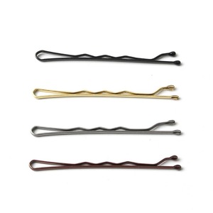 High Quality 7cm Wave <strong>Bobby</strong> <strong>Pins</strong> Gold/Black/Silver/Coffee Color 50Pcs/Bag Metal Hair Clips for Girls - Product Image 3