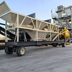 Mesin <span class=keywords><strong>Batch</strong></span> Mixer beton seluler, satu mesin <span class=keywords><strong>Batch</strong></span> Mixer beton kubik dengan 4 Hoppers - Product Image 4