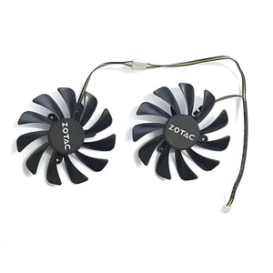 Pour Zotac GTX 1080ti 1080 <span class=keywords><strong>1070</strong></span> 1070ti <span class=keywords><strong>Amp</strong></span> Edition Carte Graphique Ventilateur De Refroidissement 95mm GAA8S2U GTX 1080 Ti <span class=keywords><strong>Amp</strong></span> Edition GPU Ventilateur - Product Image 5