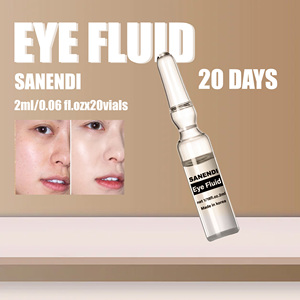 Ampollas SANENDI Gluta Fluid de 2ml, Complejo Aclarante de Piel de 20 Días, con Ácido Ascórbico y Ácido Hialurónico, Producto Coreano - Product Image 2