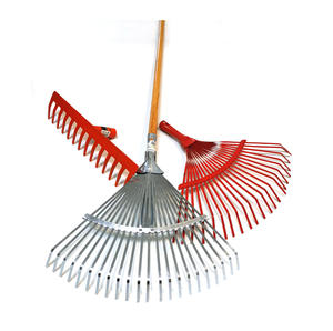 Cour <span class=keywords><strong>pelle</strong></span> râteau branche cisailles fleur élevage agriculture jardin râteau outils manche en bois acier jardinage râteau outils - Product Image 5