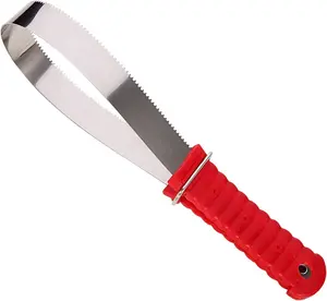 Horshi Heavy-Duty Shedding <span class=keywords><strong>Blade</strong></span> Paardenborstel Schraper Roestvrijstalen <span class=keywords><strong>Curry</strong></span> Kam Schuur Voor Honden (Één Lus) - Product Image 1