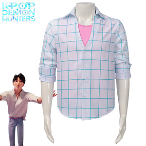 เสื้อฮาวายกลุ่มชายรุ่นพรีเมี่ยมคอลเลกชั่นสไตล์ล่าสุดแนว kpop Demon Hunter - Product Image 1