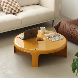 Table basse en plastique combinée extensible et détachable de style nordique INS moderne pour les petits hôtels et les meubles de salon - Product Image 2
