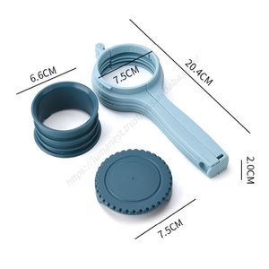 Venta al por mayor: Clip sellador de alimentos reutilizable C44 para conservar la frescura, herramientas de cocina, boquilla de descarga de gran calibre, a prueba de humedad - Product Image 3