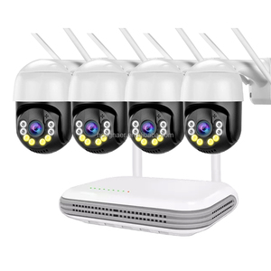 Hongnaer 4MP 4 Channel IP Home <strong>Network</strong> <strong>Video</strong> <strong>Recorder</strong> Surveil Security CCTV Camera Kit <strong>System</strong> ICSee Wireless WiFi IP CCTV <strong>System</strong> - Product Image 1
