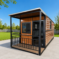 Maison conteneur moderne préfabriquée pliable et démontable pour bureaux, hôtels, entrepôts, logements, supermarchés, salles de sport extérieures
