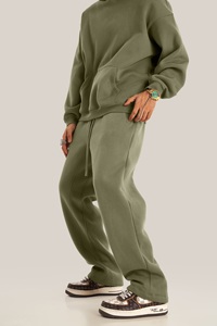 <span class=keywords><strong>Pantaloni</strong></span> Sportivi da <span class=keywords><strong>Uomo</strong></span> Personalizzabili con LOGO, in Pile, Gamba Dritta, Casual, con Coulisse, per Allenamento e Palestra, con Tasche - Product Image 3