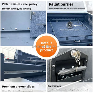 Sistema di Cassetti per Cassone Pickup Box Contenitore Scorrevole Vassoio Magic Box per Toyota Hilux Vigo Tacoma Tundra Ford F150 - Product Image 2