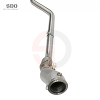 Système d'échappement complet en acier inoxydable SD pour Cadillac CT4 LSY 2.0T 2020-2026, échappement à soupapes de performance et collecteur droit