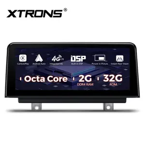 XTRONS 10,25 Android 12 сенсорный экран Авторадио для BMW 1 серии F20 F21 2 серии F23 CarPlay 8 Core NBT автомобильная стереосистема