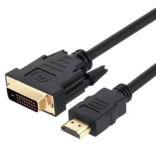 Full 1080p Bi-Directional Gold Plated Adapter High Speed DVI-D to HDTV Video Cable Dual Link 24+1 TV PC Monitor Display Cord