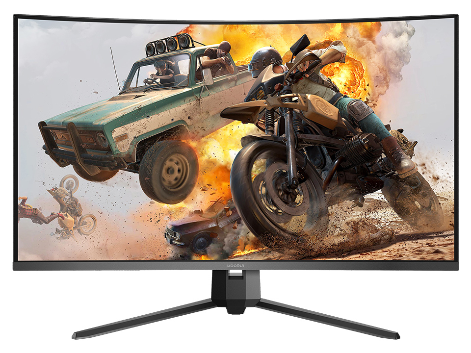 KOORUI 32 Inch 170Hz 2560 X 1440 Computer Monitors 2K 1500R Curved
