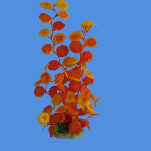 Plantes d'aquarium artificielles rondes de 40 cm, fausses plantes aquatiques en plastique pour la décoration de l'arrière-plan de l'aquarium - Product Image 5