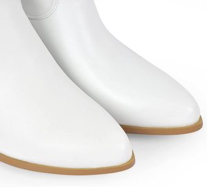 Vendita calda da donna stivaletti da Cowgirl occidentali prezzo di fabbrica punta in ecopelle ricamate con <span class=keywords><strong>tacco</strong></span> <span class=keywords><strong>basso</strong></span> - Product Image 3